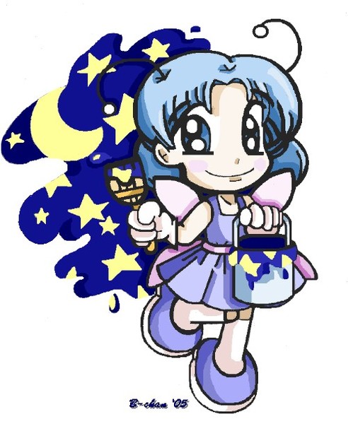 Sky Painting Fairy