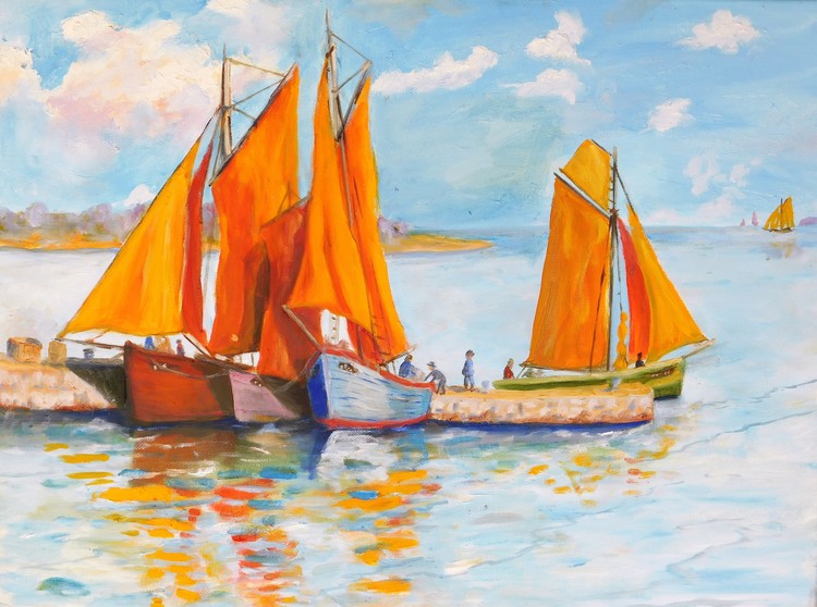 Orange Sails
