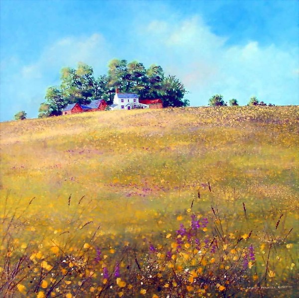 Hillside farm