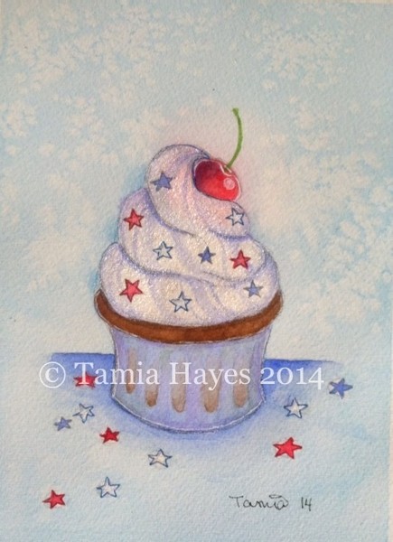 Fourth of July Cupcake