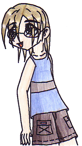 Colored Anime/Manga Girl