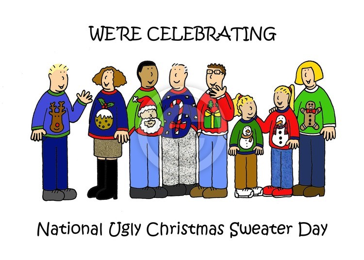 Ugly Sweater Day December 15th