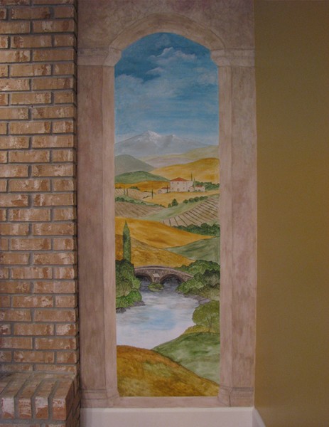 Tuscany Mural