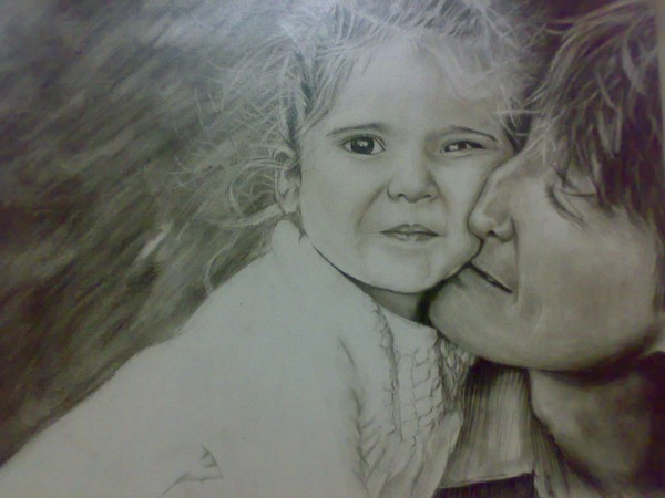 father n his daughter