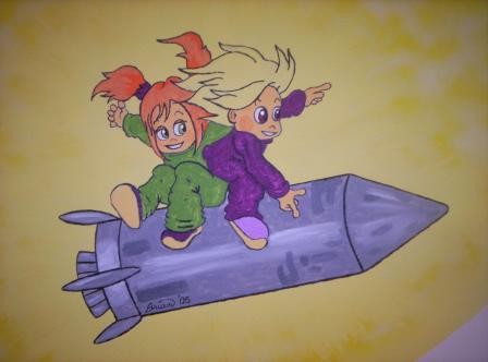 Planet Jump Mural