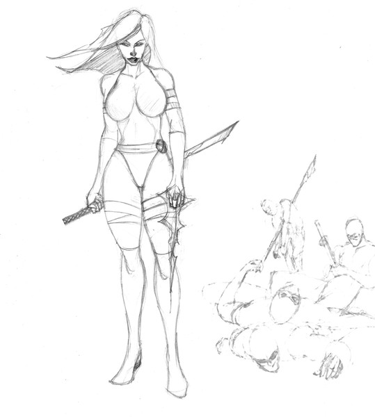 psylocke finds ninjas...