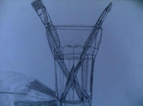 Still life drawing