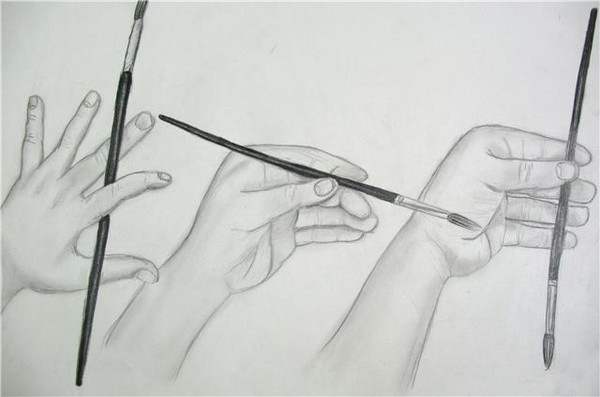 Paintbrush Hands