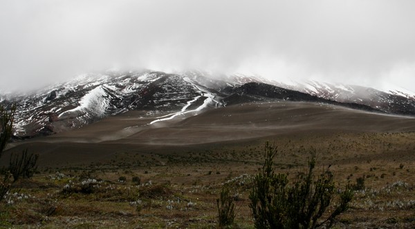Clouds over Cotopaxi