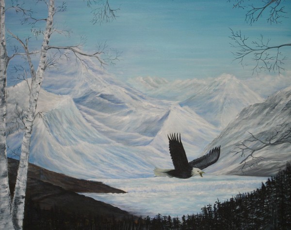 Eagle in the Wilderness
