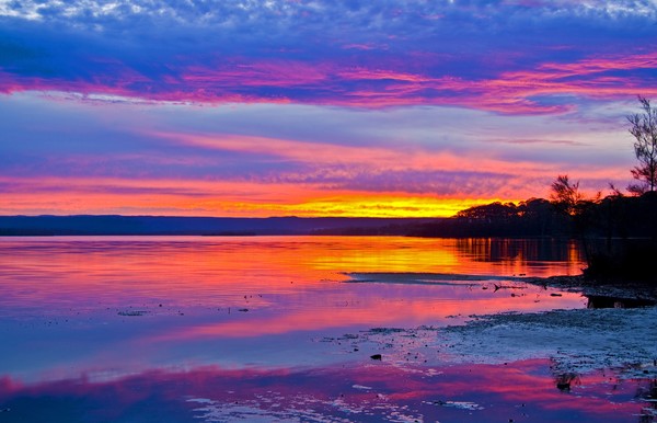 Bushfire Sunset 1