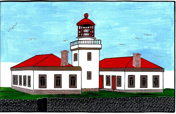 lighthouses paintings