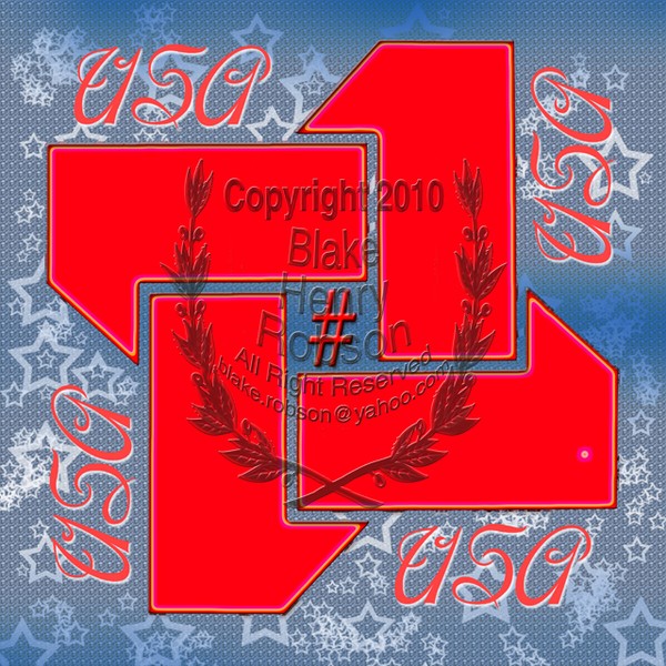 USA Number 1 Digital Collage Edit