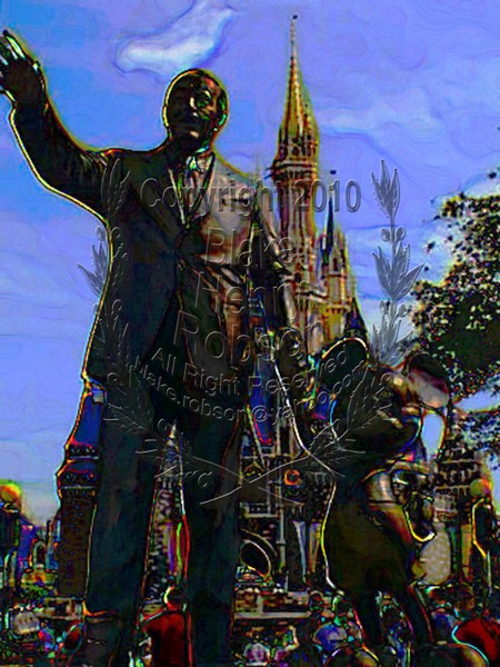 Walt Disney & Mickey Mouse Disney World 1998