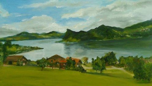 A landscape in Oil...Sweden