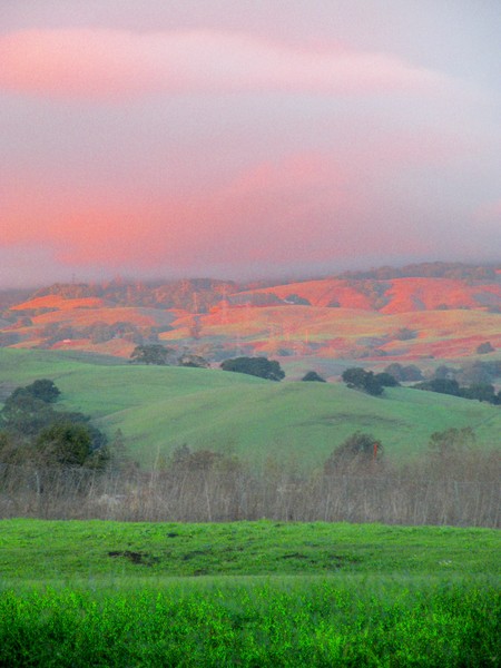 Sonoma Mountains Sunset 