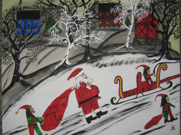 Santa's Work Is Done.