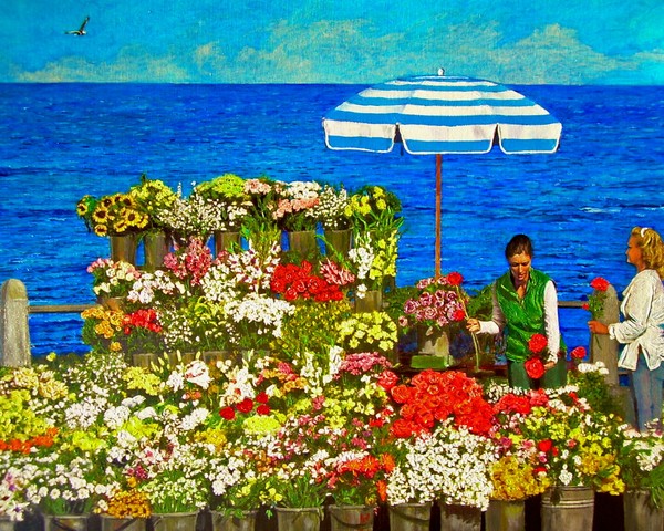 Sea Point Flower Vendor