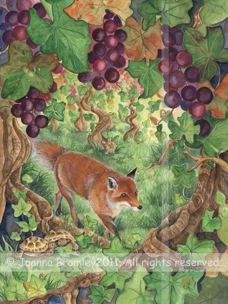 The Fox & The Grapes- Aesop's Fable