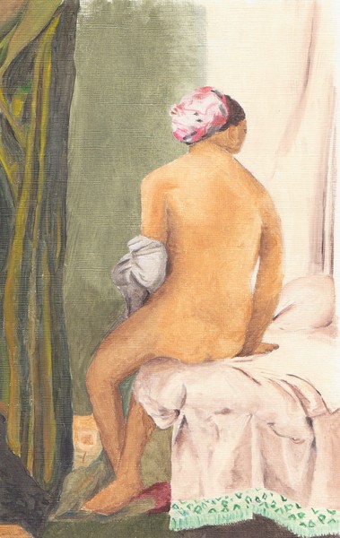 Jean Auguste Dominique Ingres - Bather of Valpinco