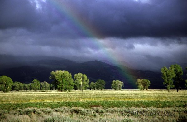 Rainbow Over Mormon Row
