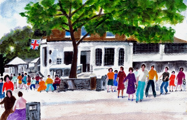 WHITE CROSS PUB, RICHMOND-ON-THAMES, ENGLAND