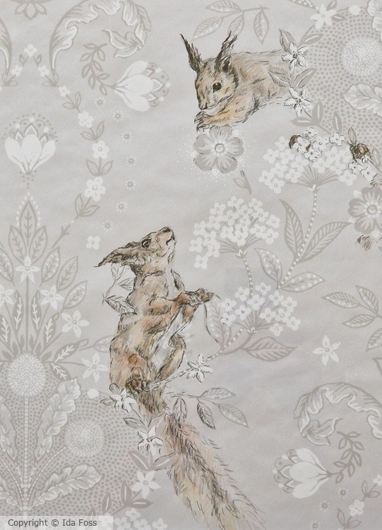 Squirrels on the Wall