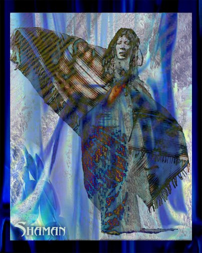 Shaman3-Seeking for the Blue flowers of the Desert