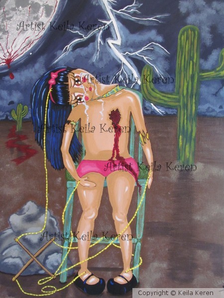 Broken Doll, Original Painting