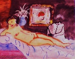 Olympia in my version, a old masterpiece