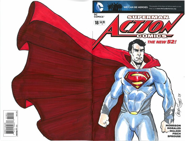 Action Comics #18 Sketch Variant - Man of Steel