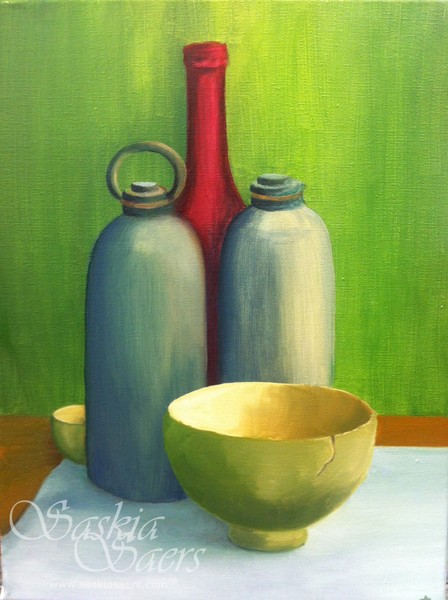 Still life 6 oil paint