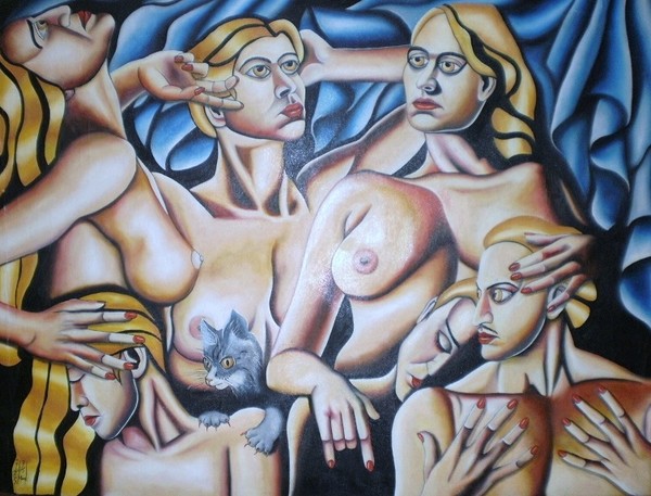 Night life 120cm x 180cm Oil on Canvas