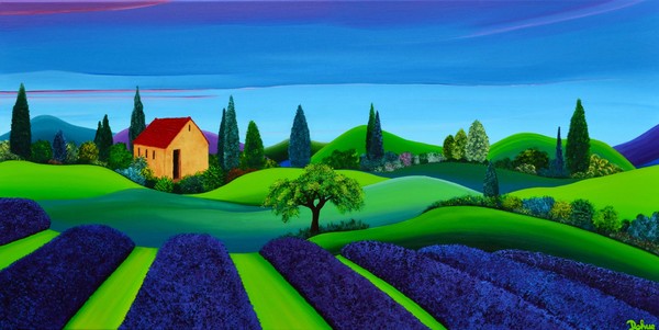 Lavenderlandscape