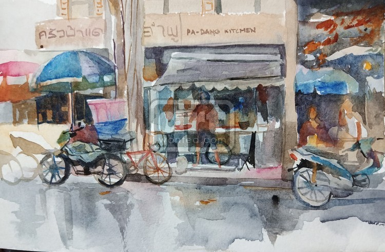 Rainy days in Thailand 4