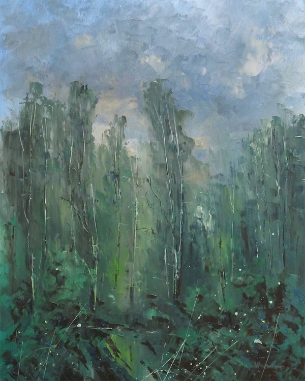 Haze in the forest