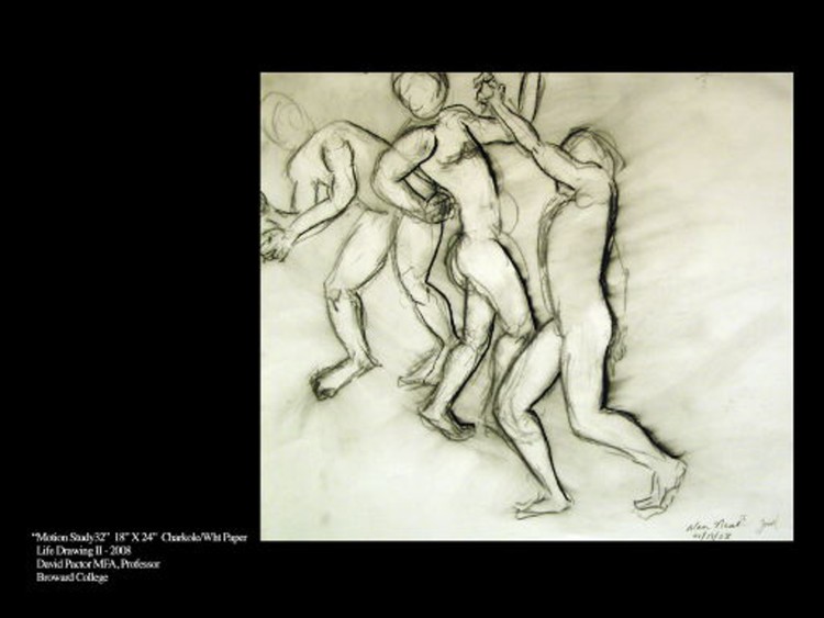 Motion Study for Life Drawing 3