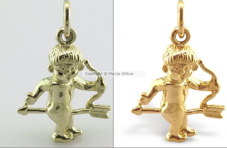 Cupid before & after