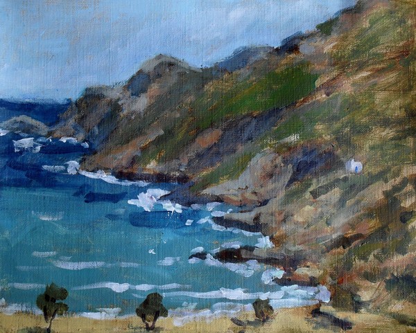 Rocks and waves