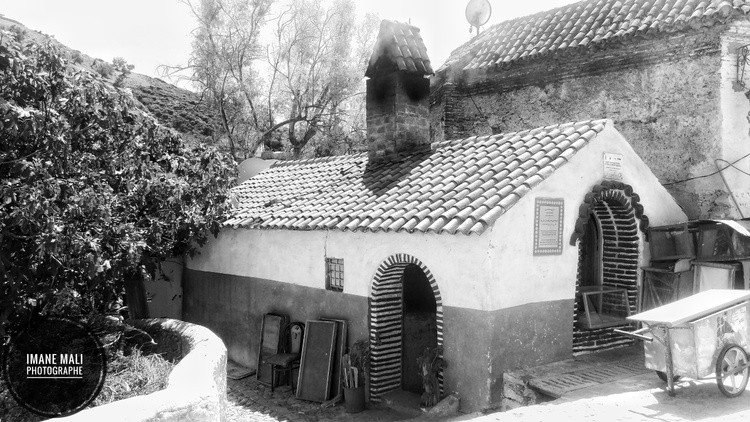 Old place for making bread in a Moroccan way