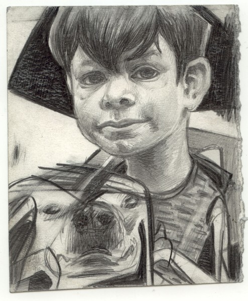 Boy and Dog 