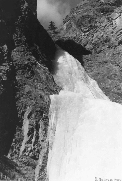 Frozen Waterfall