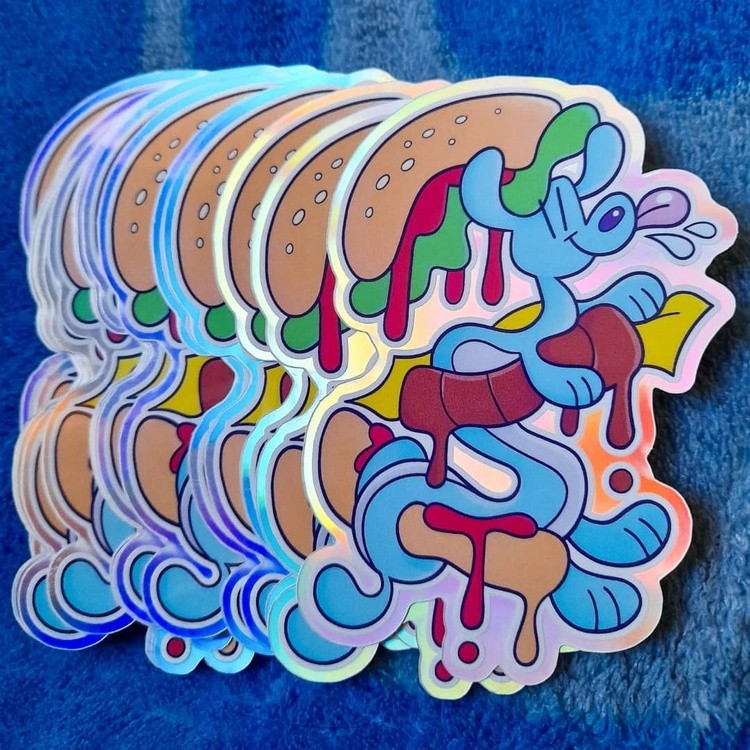 Holo stickers