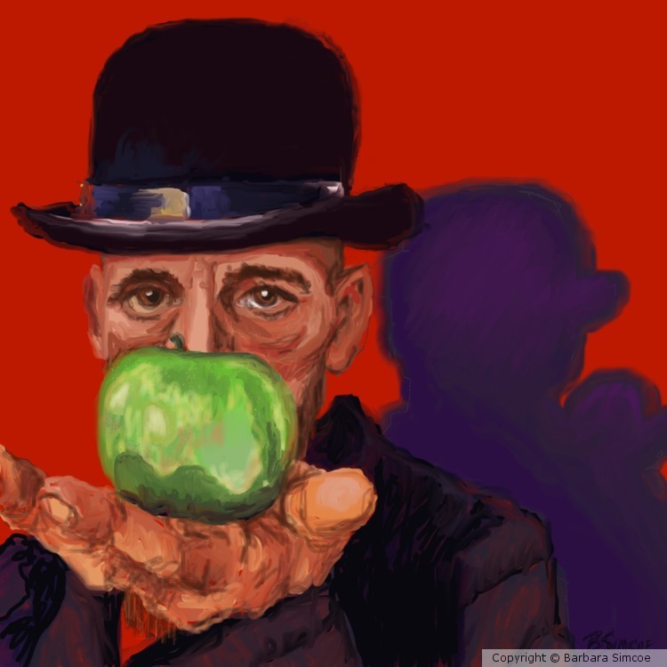 Rick a la Magritte