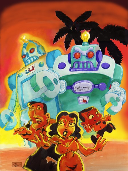 Escape From Robot Island!