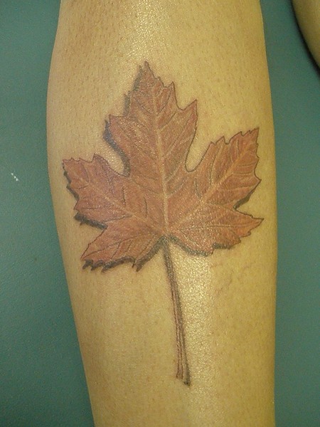 Tattoo-Maple Leaf