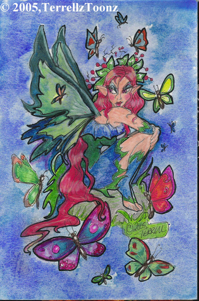 Surrounded By Butterflies