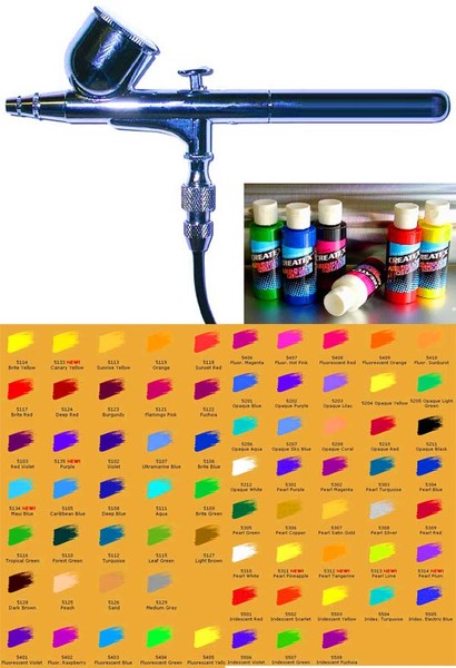 ARTERNATIVES AIRBRUSH COLORS