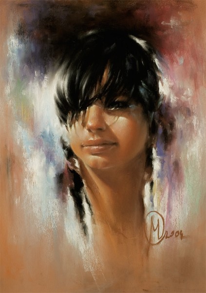 Agnes - pastel