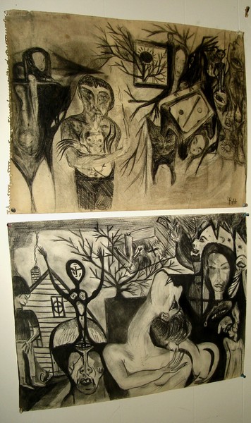 2 drawings from 1982